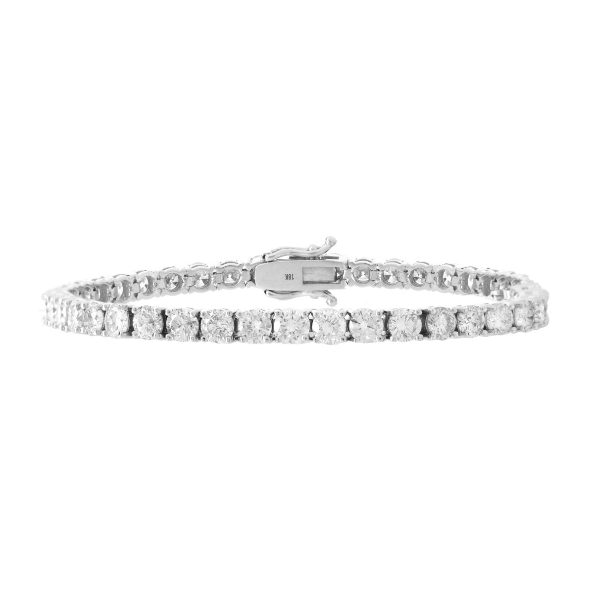 Diamond and 18K Bracelet