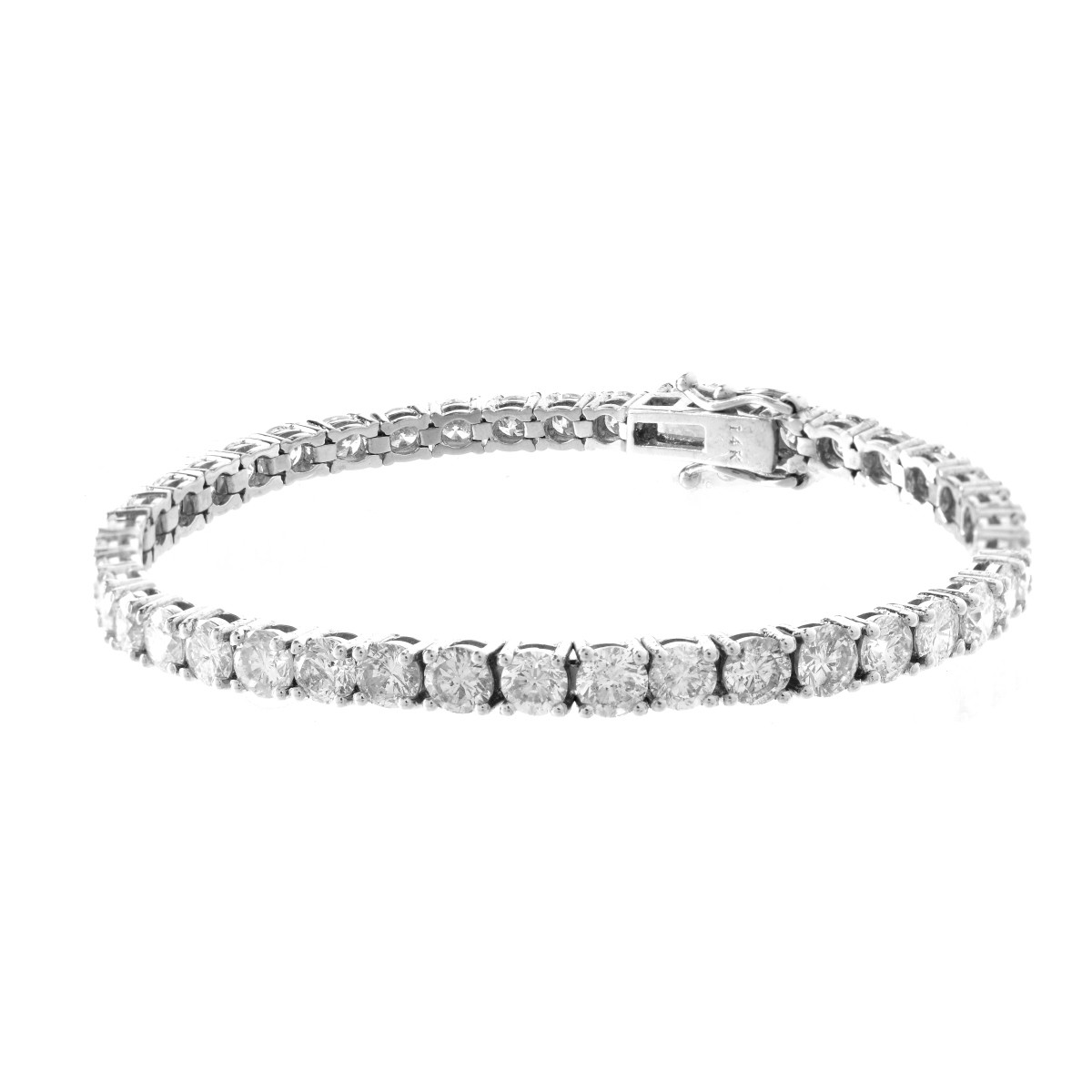 Diamond and 14K Bracelet