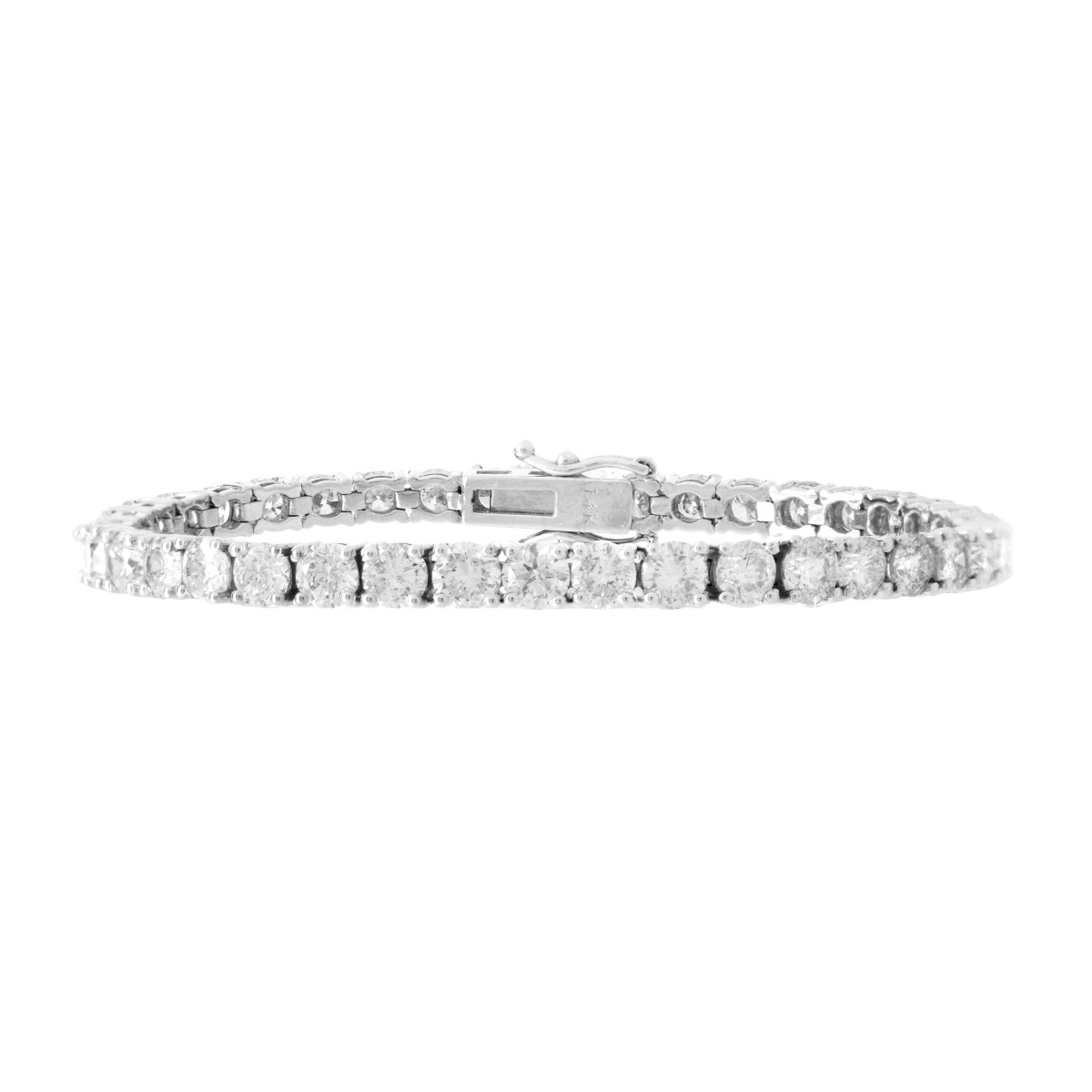 Diamond and 14K Bracelet