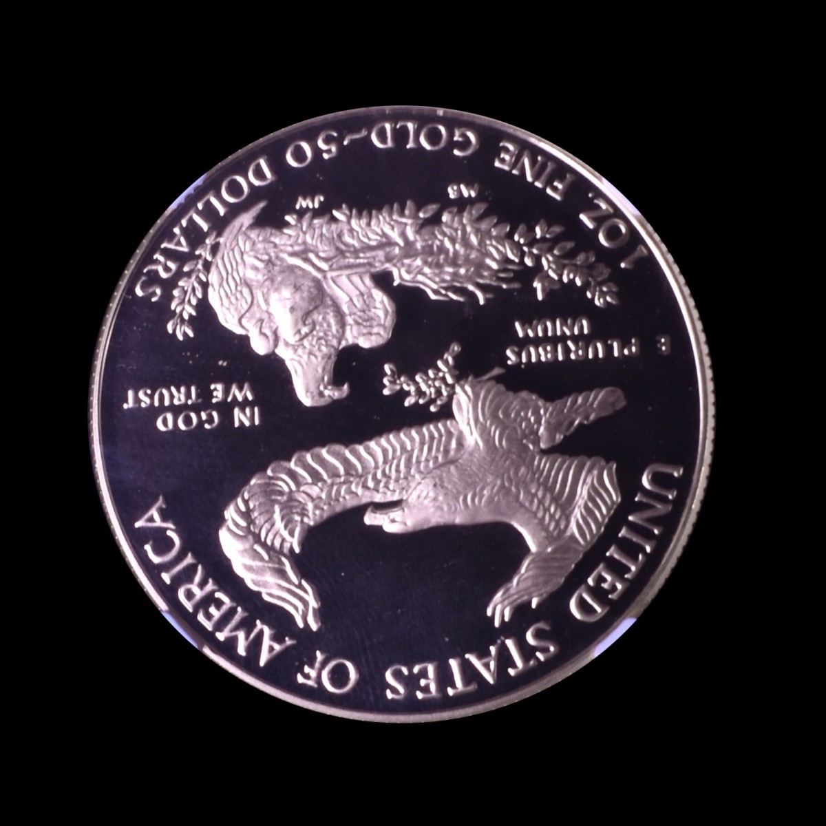 1990-W $50 Gold Eagle Coin