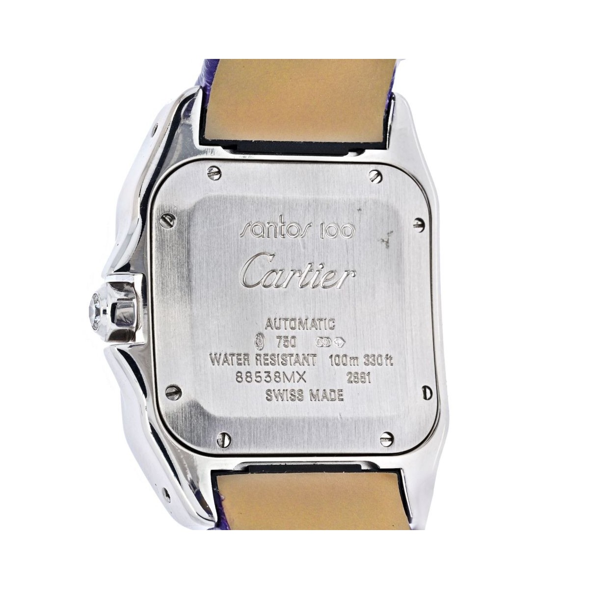 Cartier 18K Santos Watch