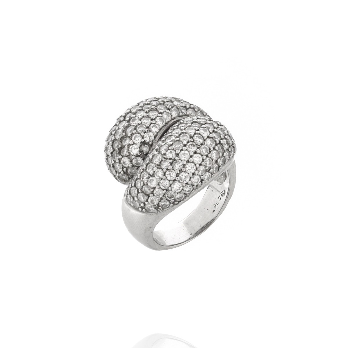 Diamond and 18K Ring