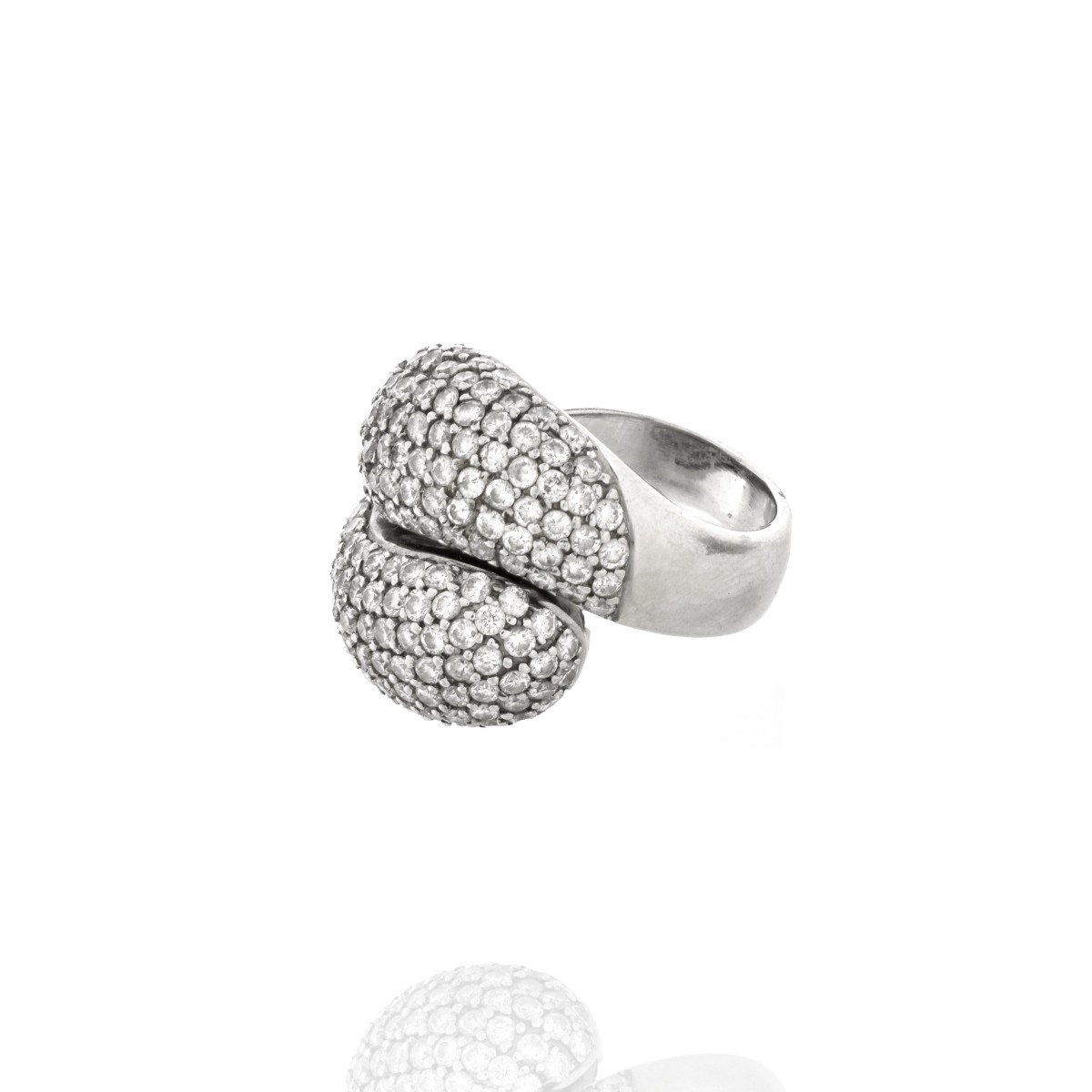 Diamond and 18K Ring