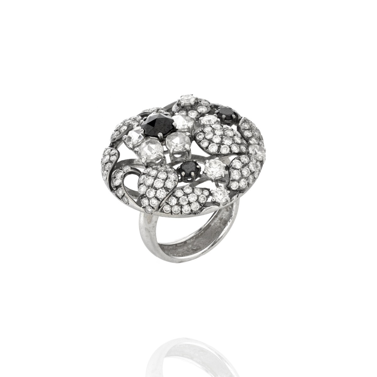 Diamond and 18K Ring