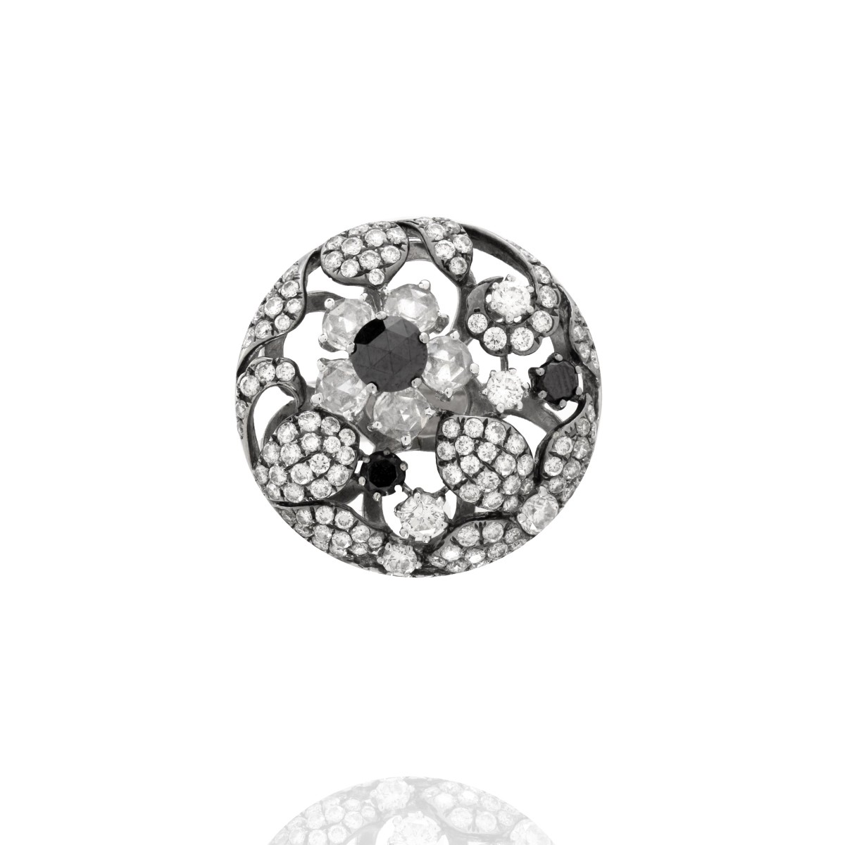 Diamond and 18K Ring