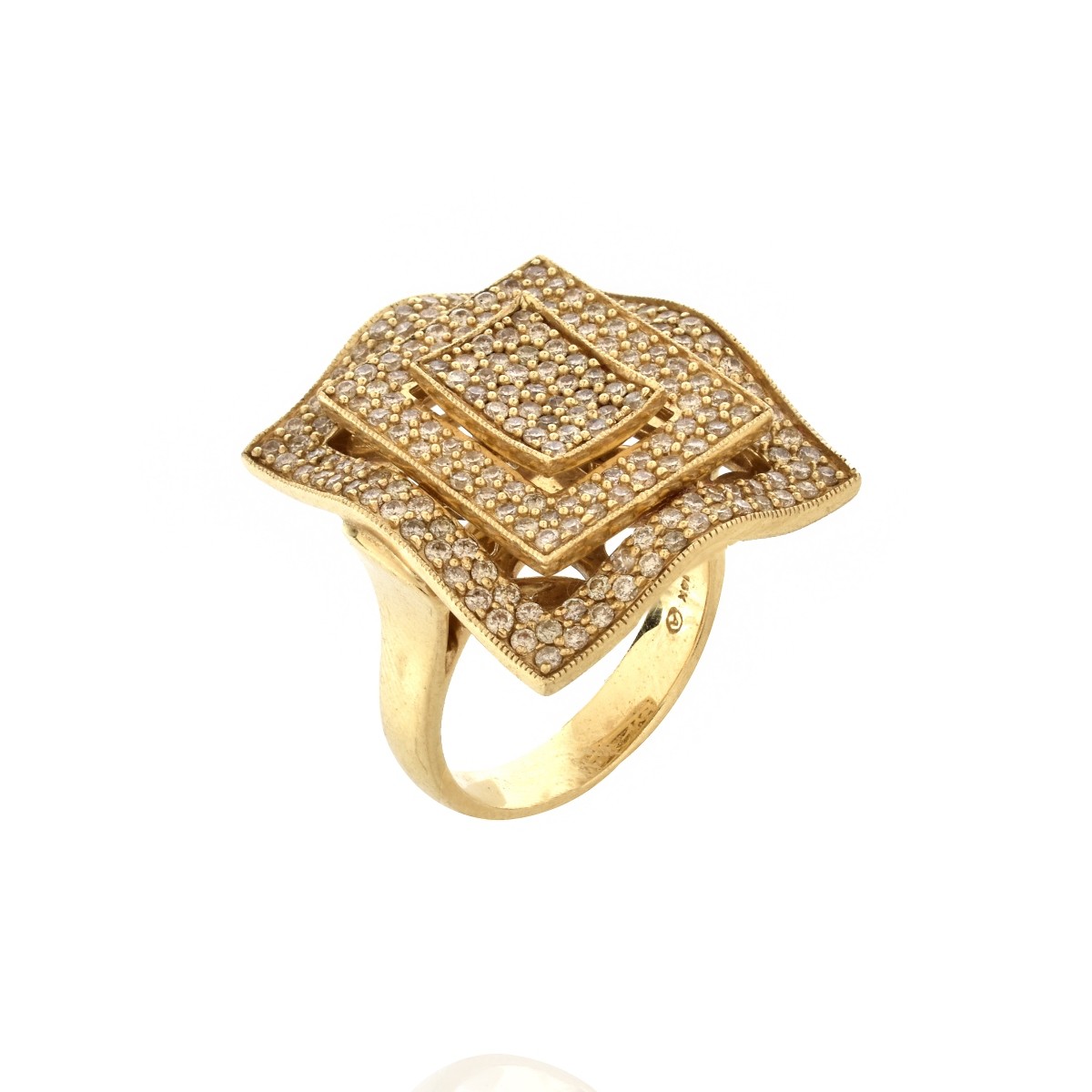 Diamond and 14K Ring