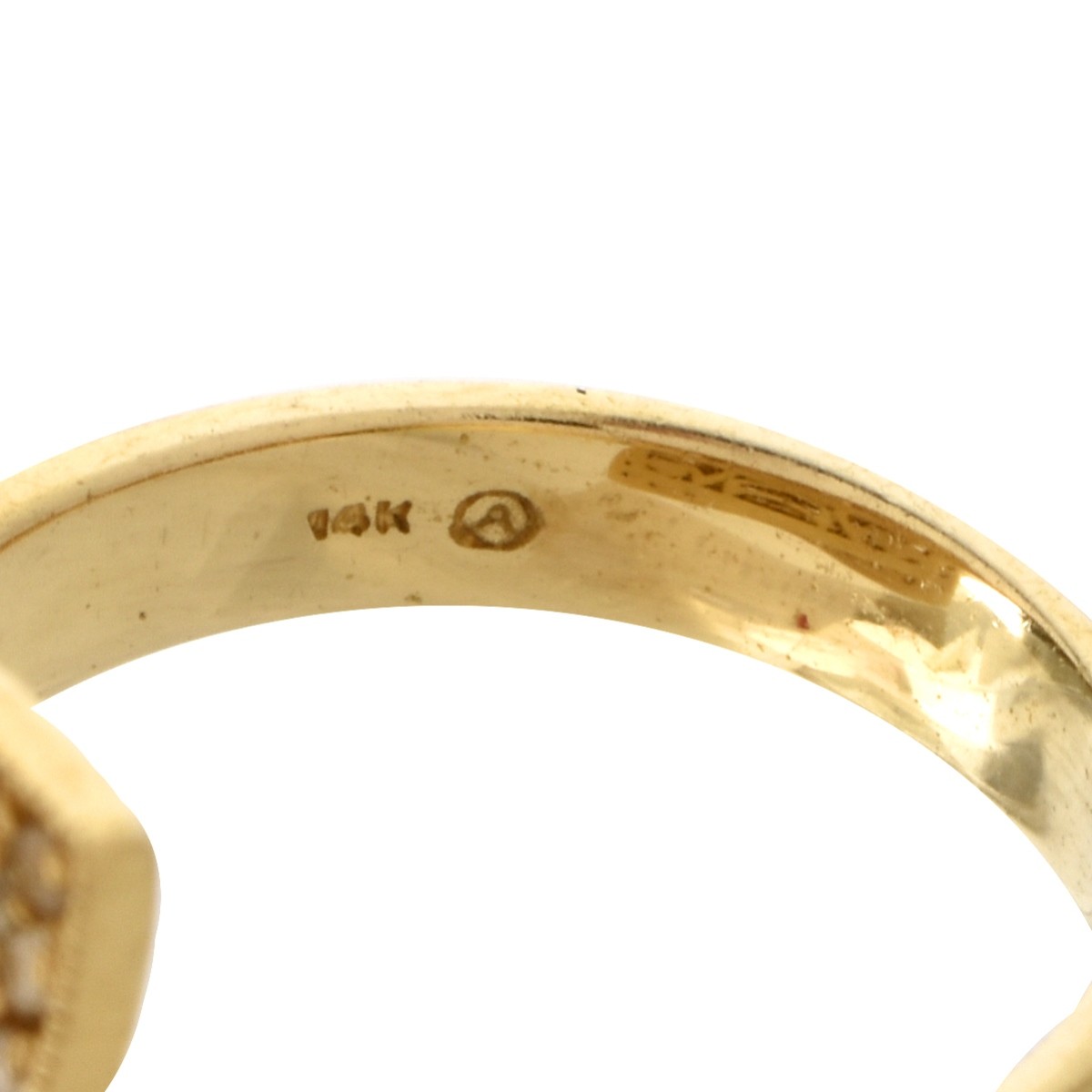 Diamond and 14K Ring