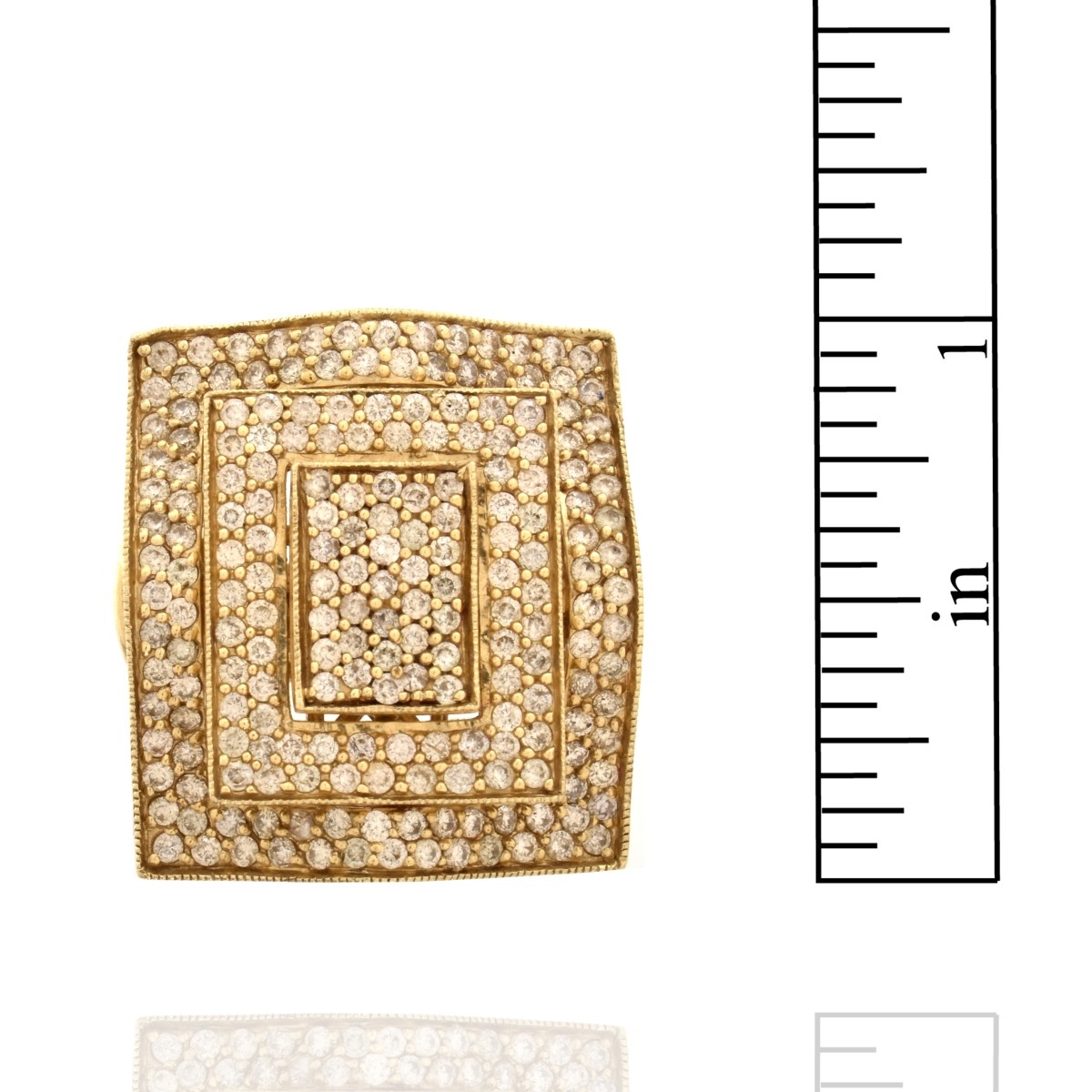 Diamond and 14K Ring