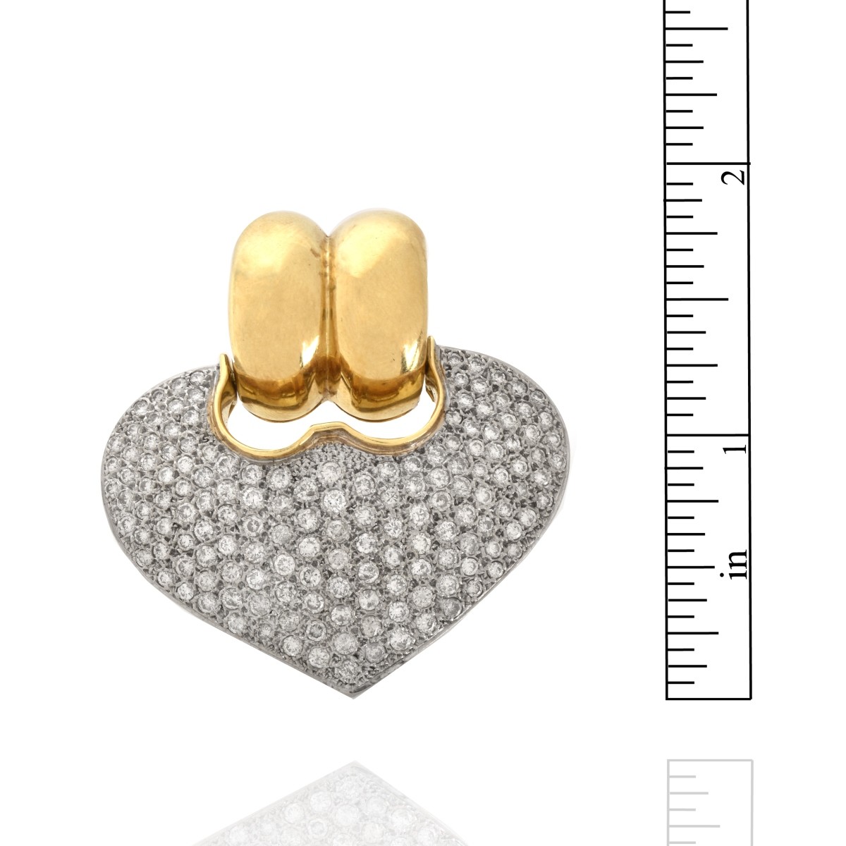 Diamond and 18K Pendant