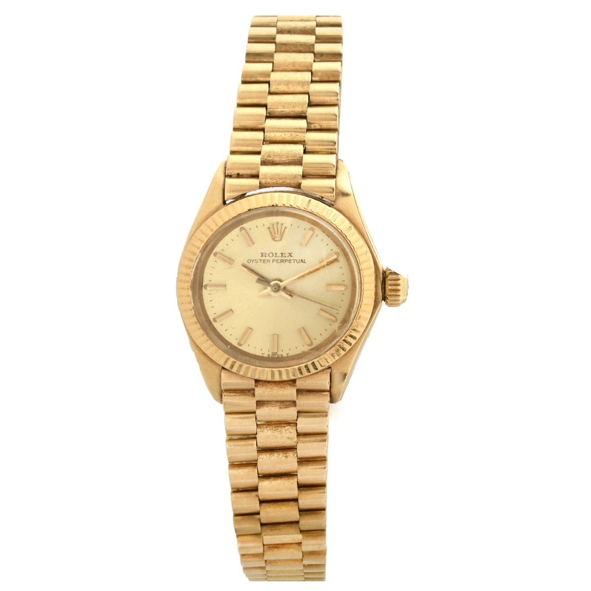 Rolex Oyster Perpetual 18K Watch