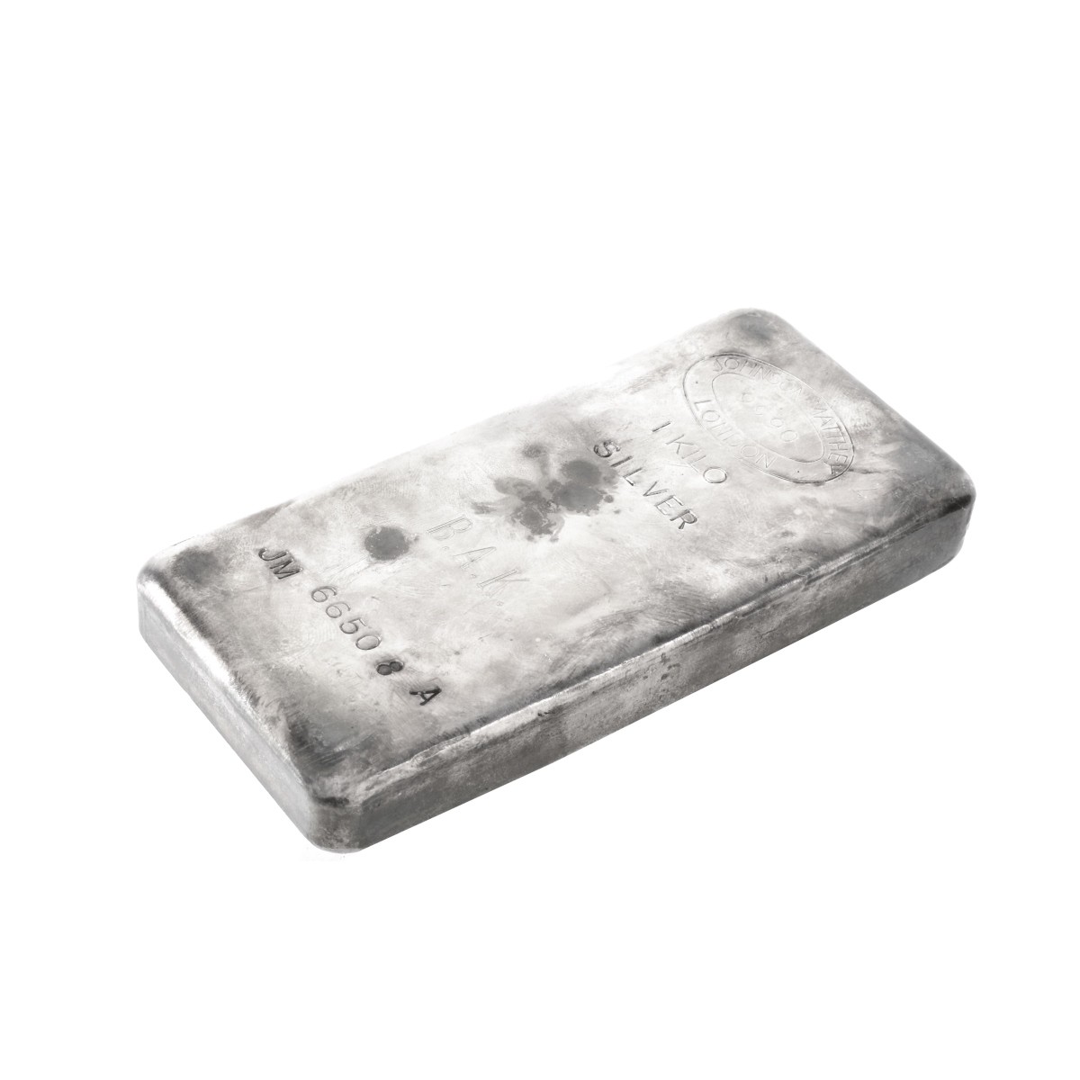 Johnson Mathey 1 Kilo Silver Bar