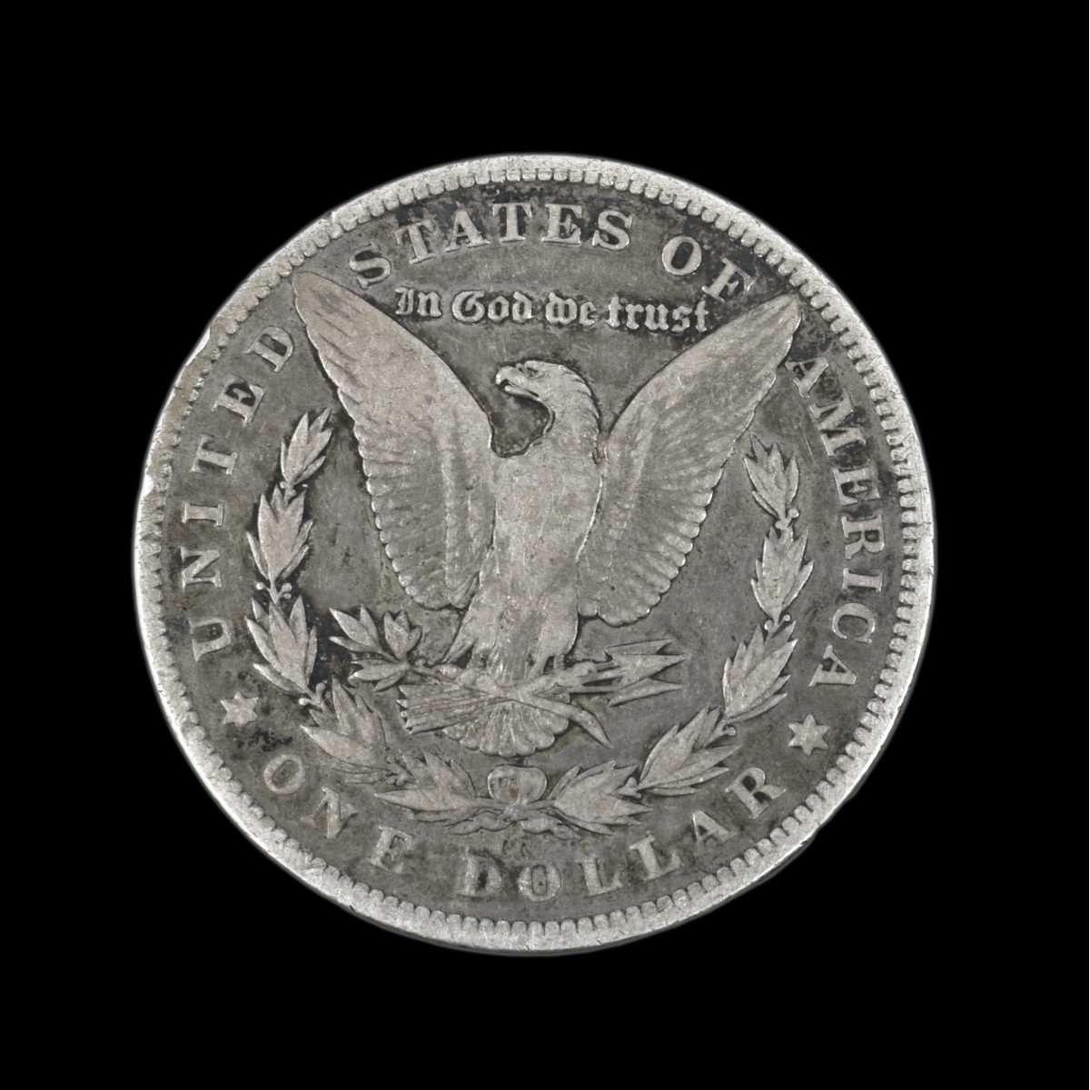 Ten U.S. Silver Morgan Dollars