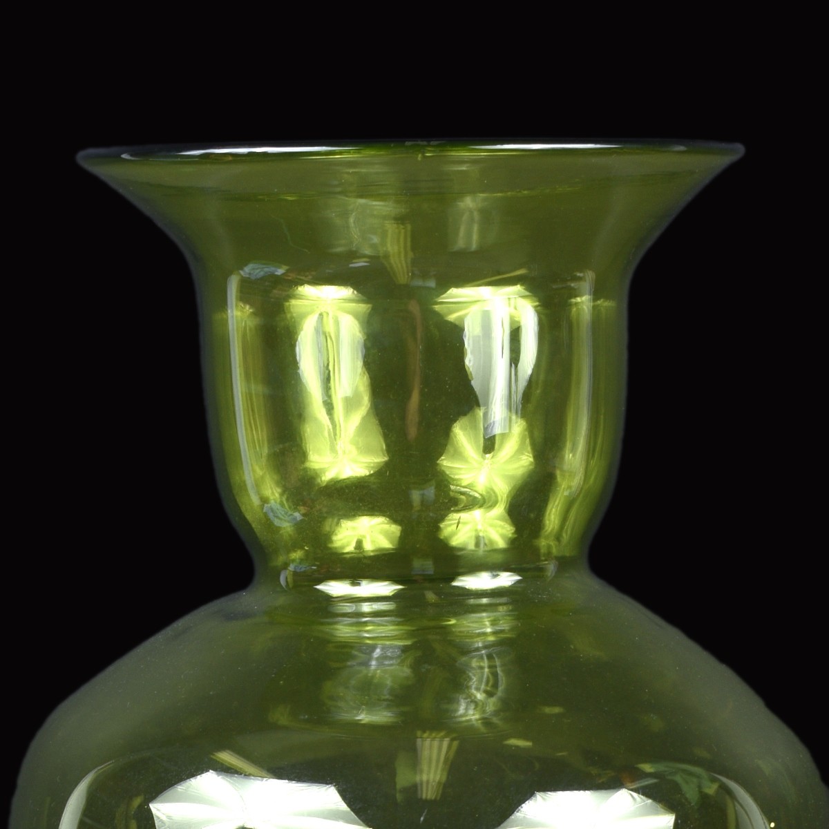 Large Blenko Glass Vase