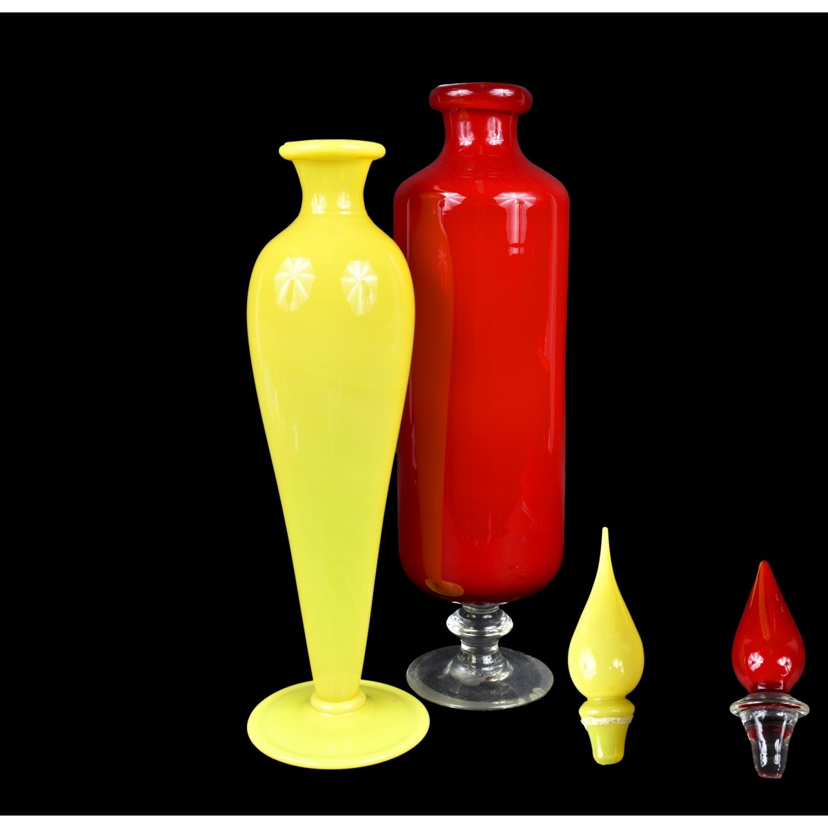 Large Empoli Decanters