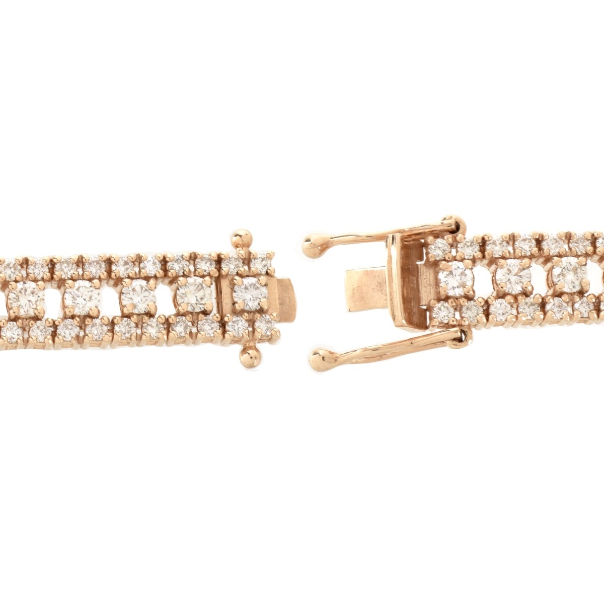 AIG Diamond and 14K Bracelet