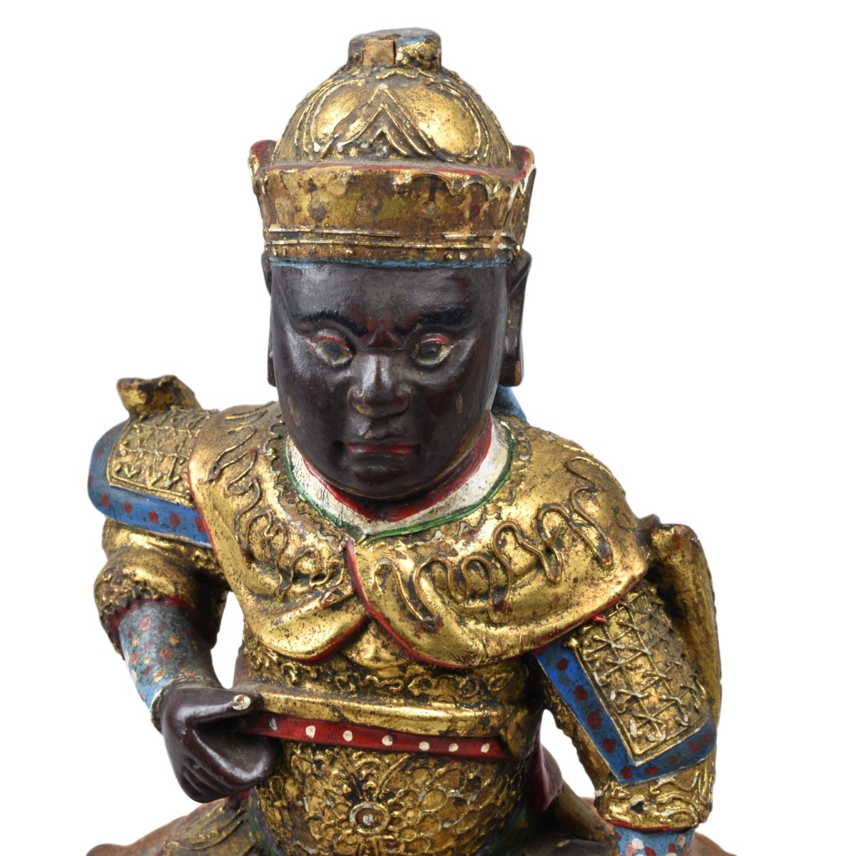 Chinese Guandi Temple Figure