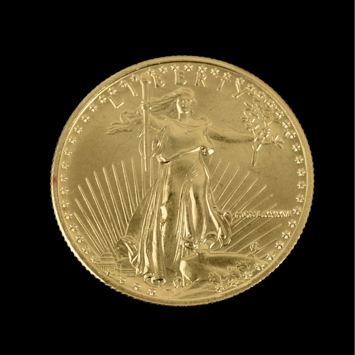 1986 1/2 Oz American Gold Eagle