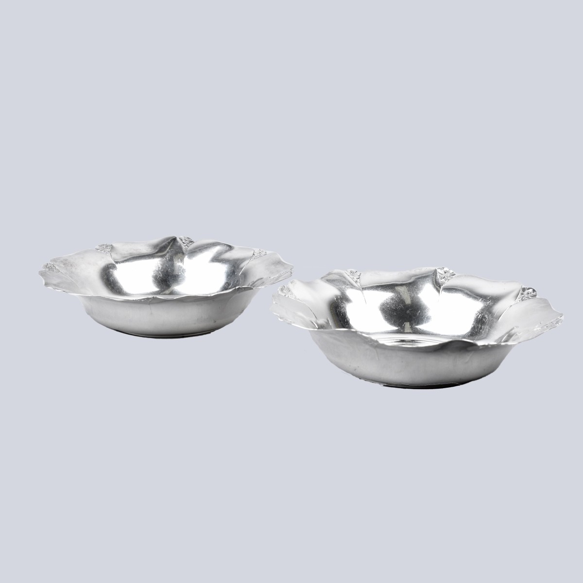 Pair of Pilgrim Sterling Silver Bowls