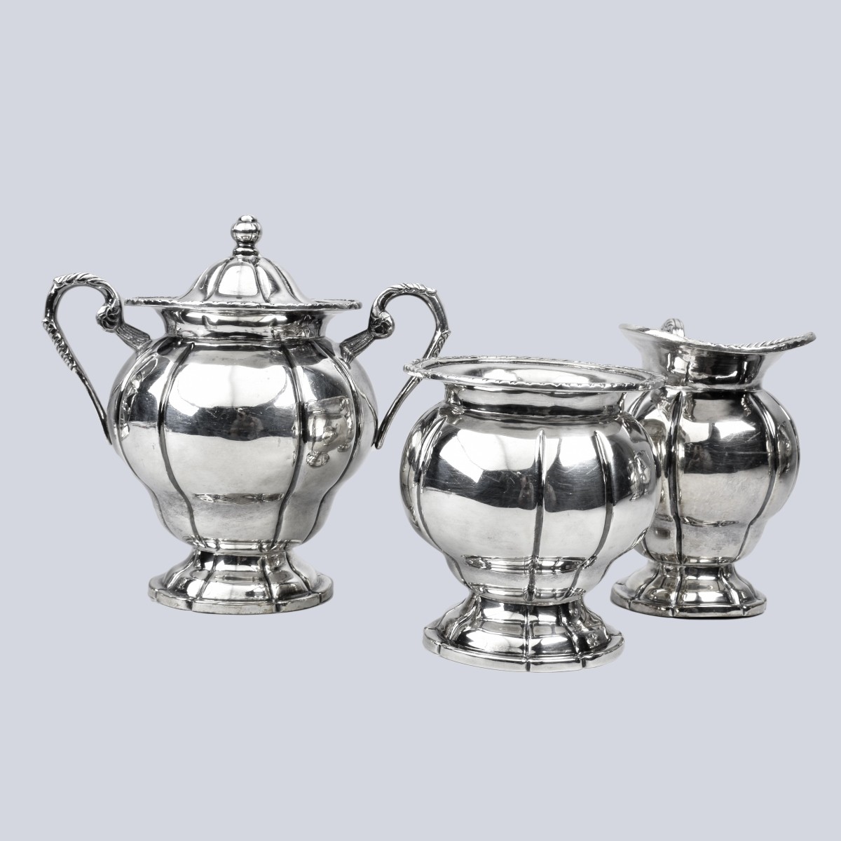 Large Otaduy Sterling Silver Tea Set