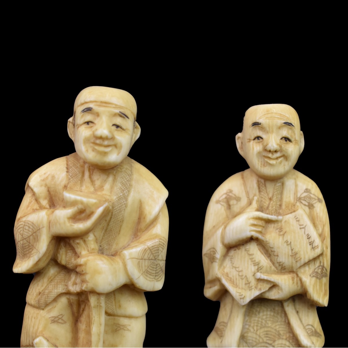 Japanese Okimono Figurines