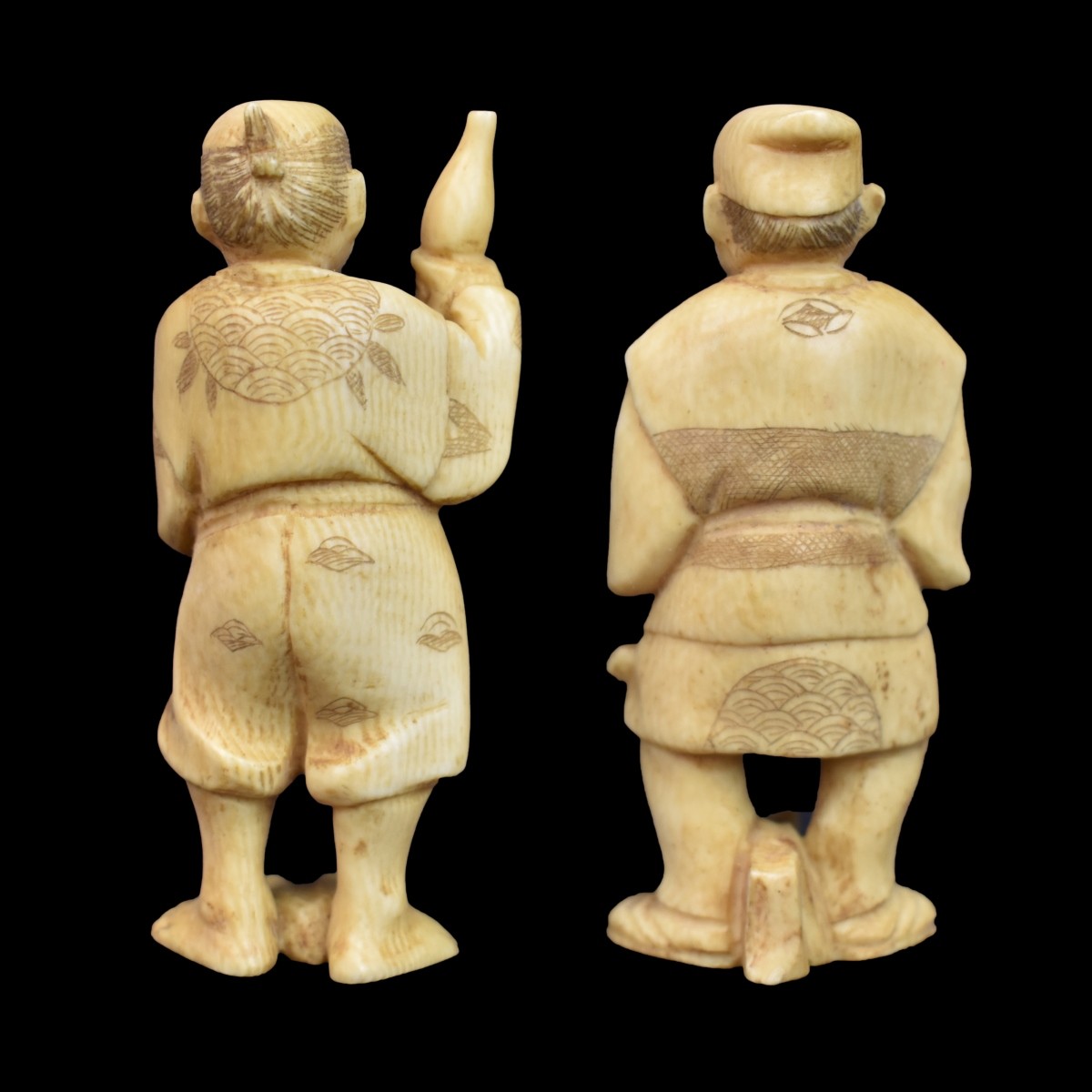 Japanese Okimono Figurines