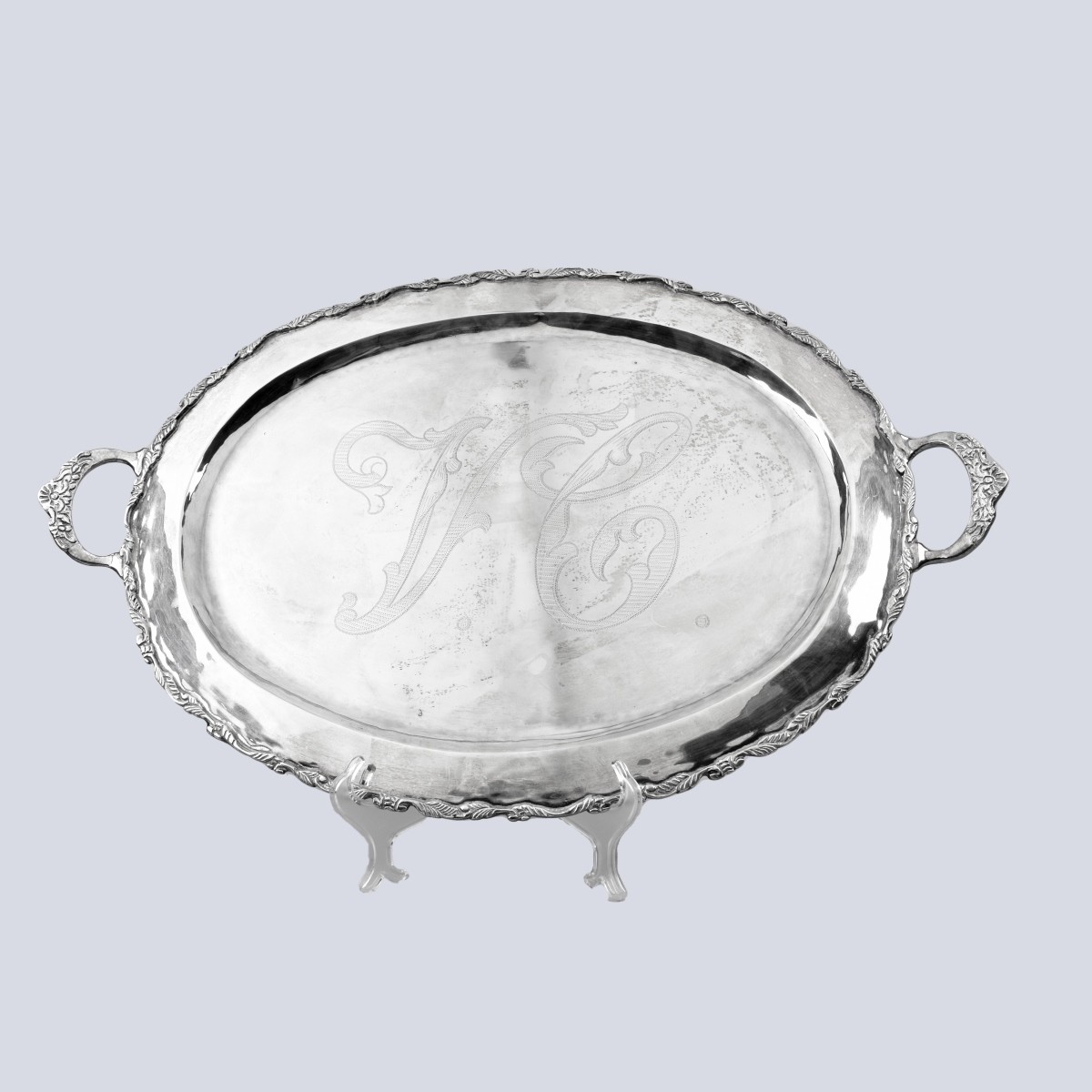Large Mexican Sterling Serving Tray