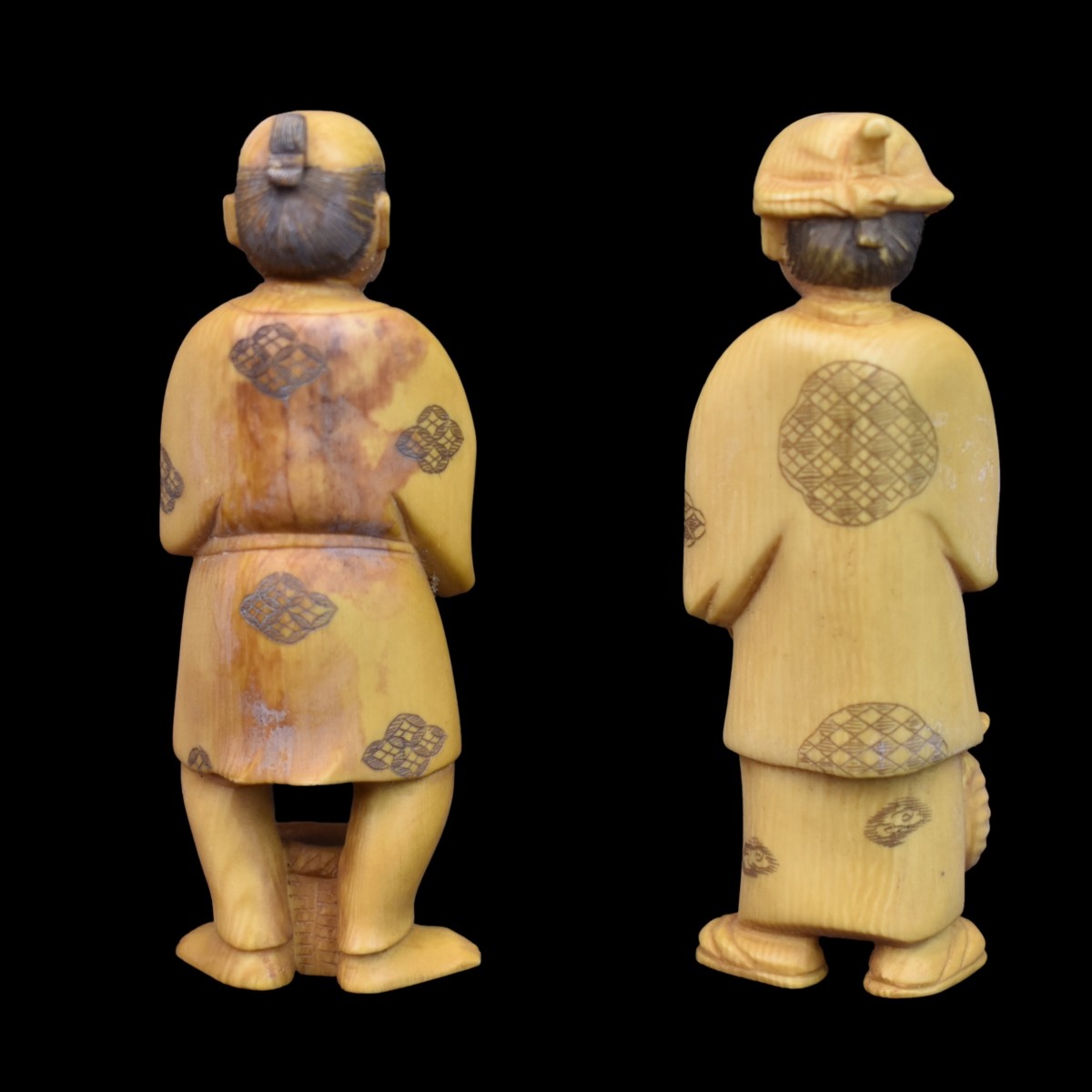 Japanese Okimono Figurines