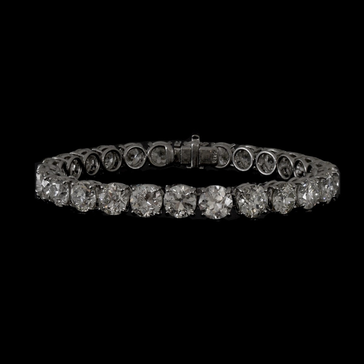 Diamond and Platinum Bracelet