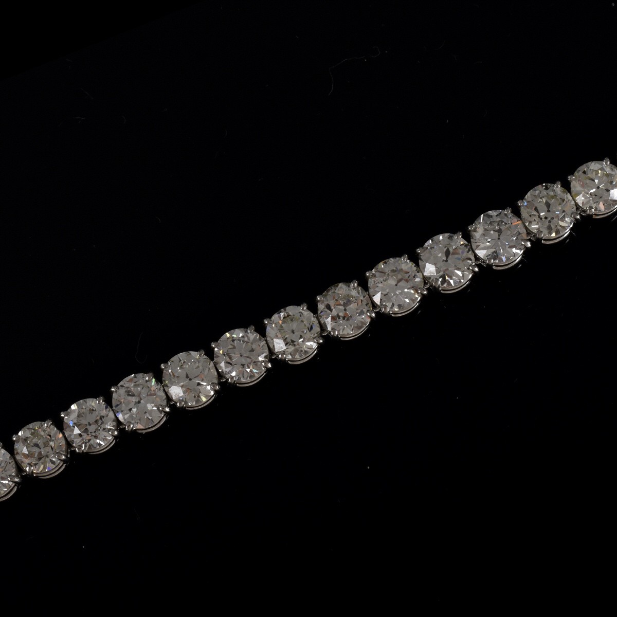 Diamond and Platinum Bracelet