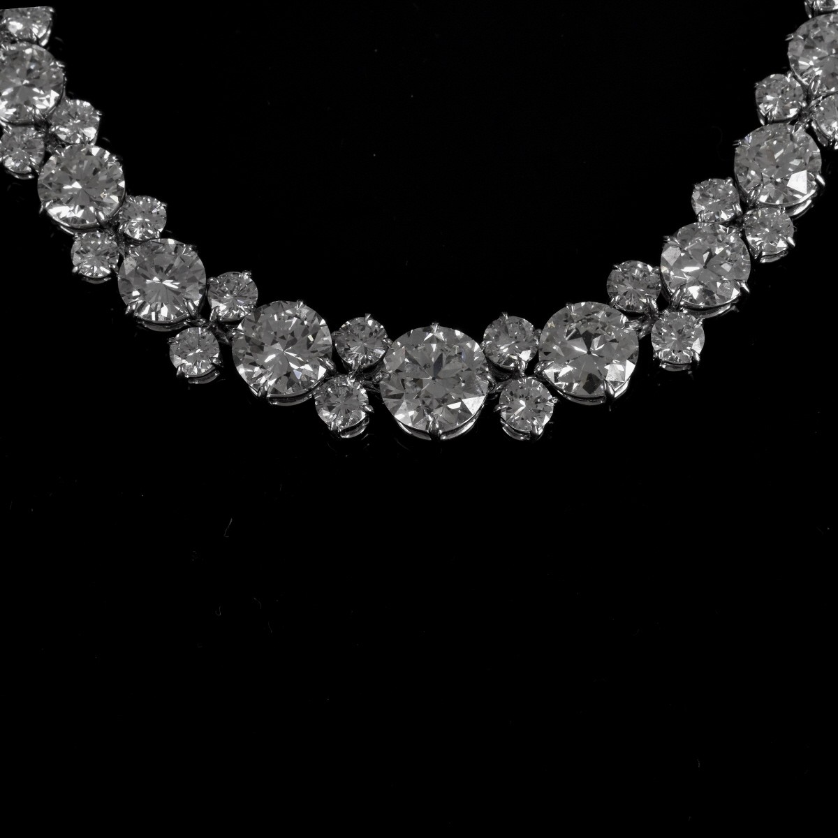 Diamond and Platinum Necklace