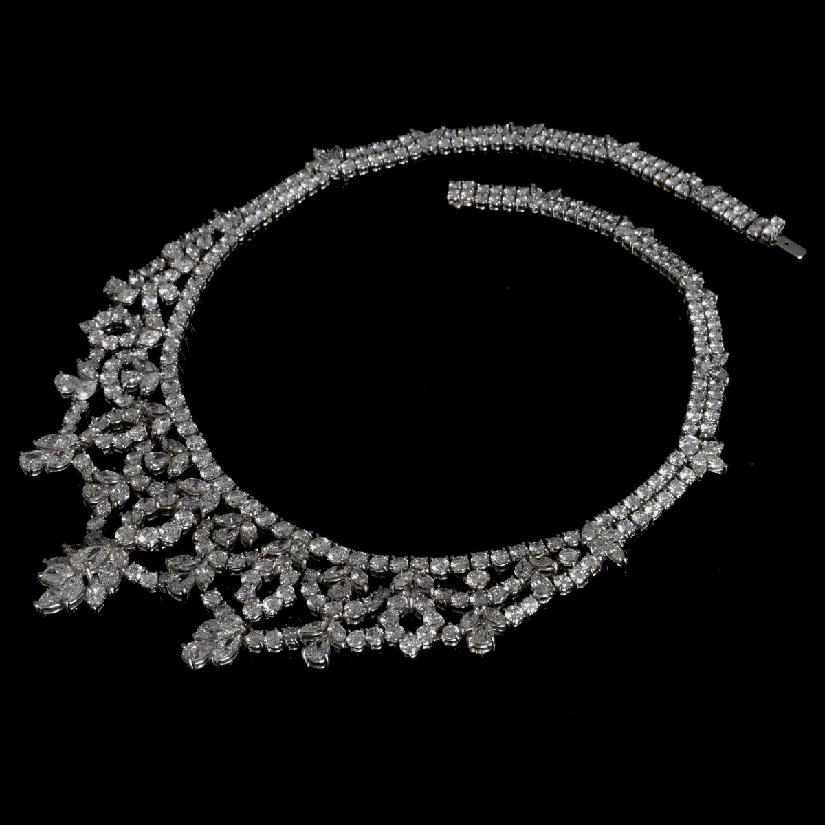 Diamond and Platinum Necklace