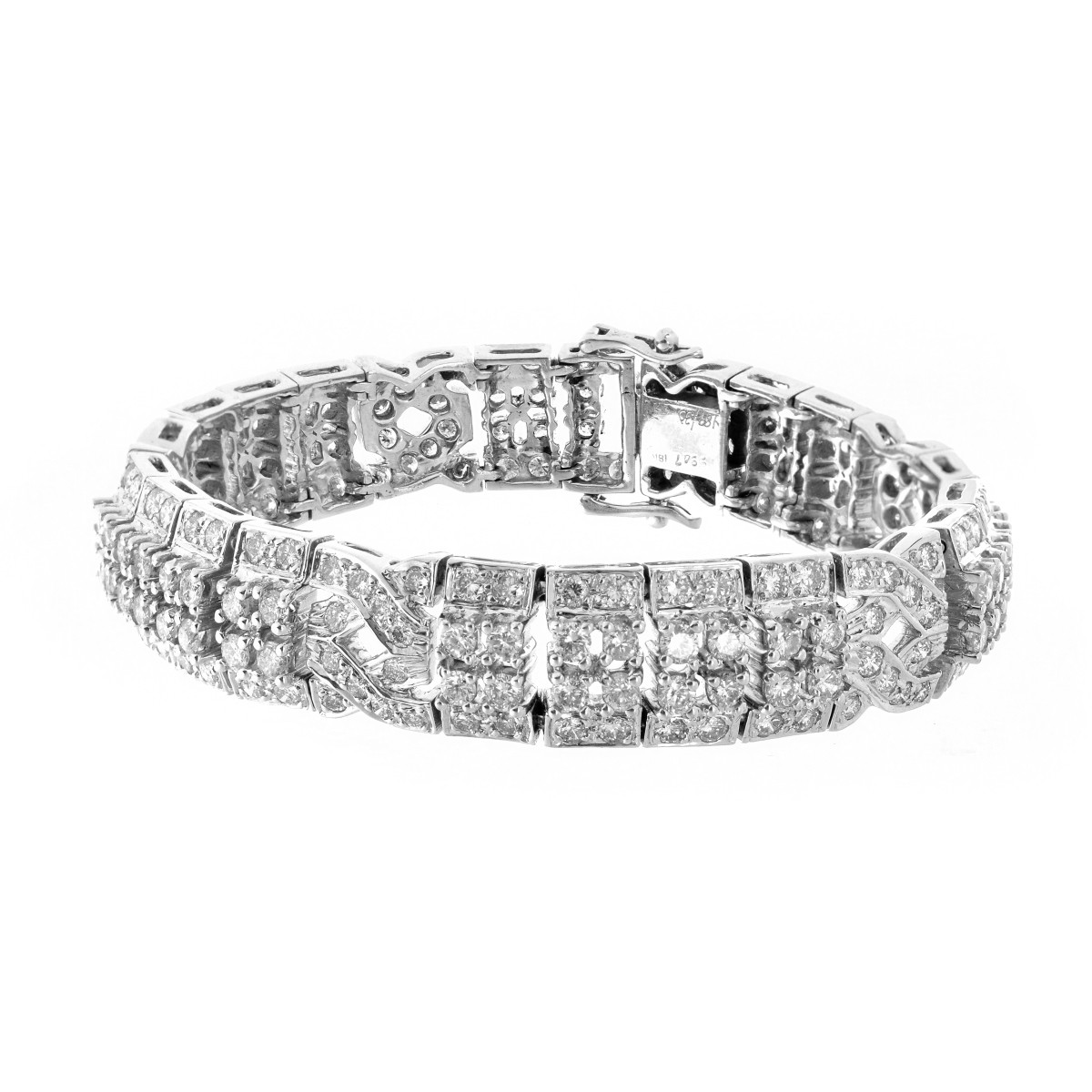 Diamond and 18K Bracelet