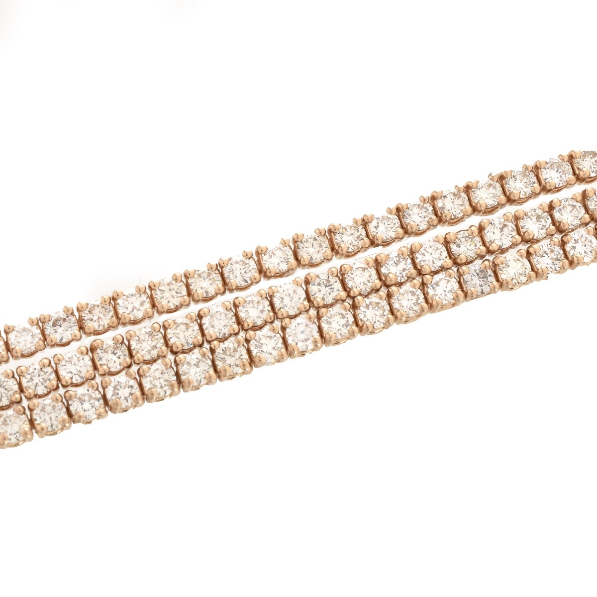 AIG Diamond and 14K Bracelet