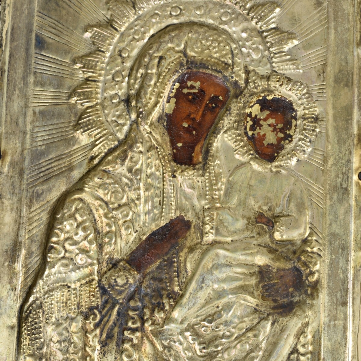 Three Antique Russian Icons