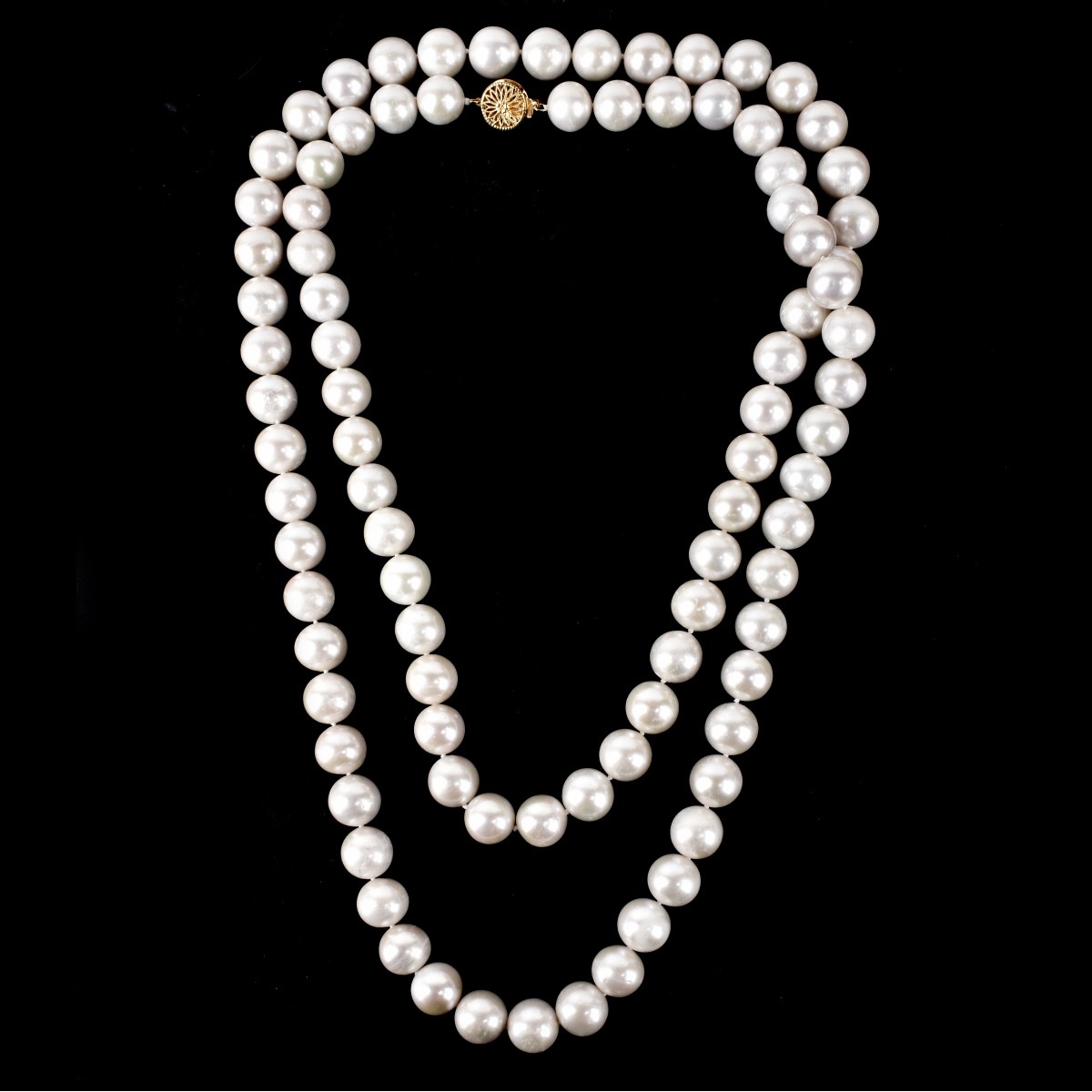 Pearl and 18K Necklace