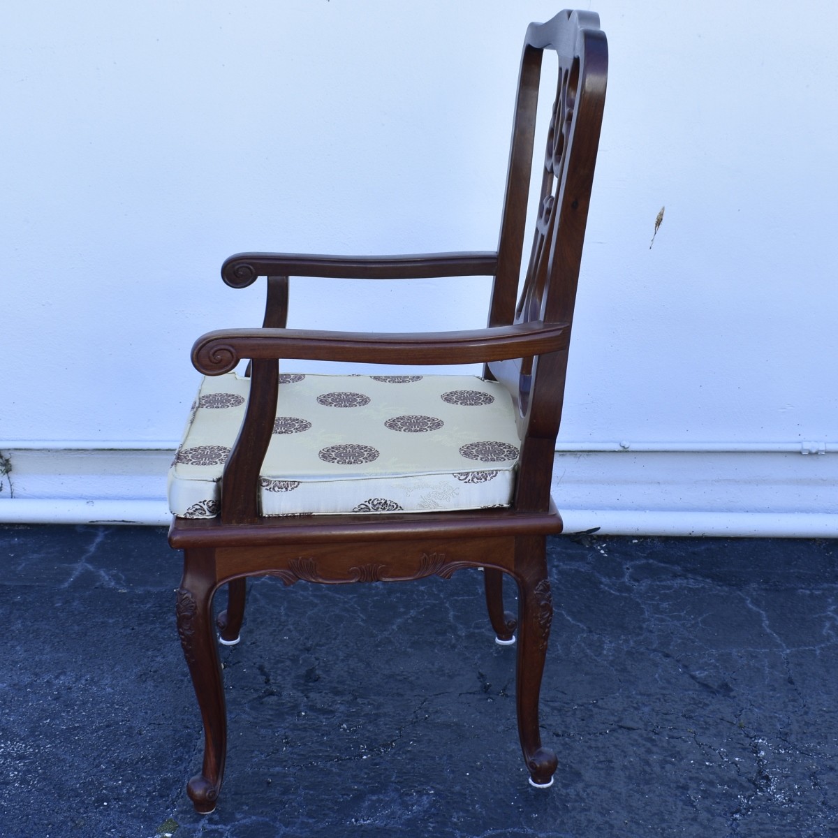 Chinese Dining Table w/ Ten Chairs