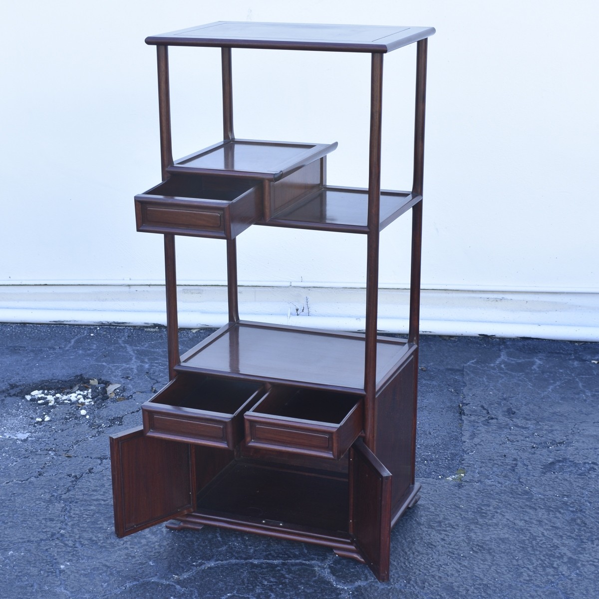 Chinese 4-Piece Etagere Cabinet