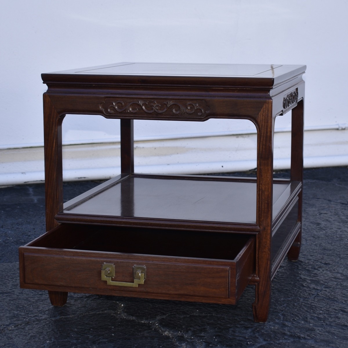 Pair of Chinese End Tables