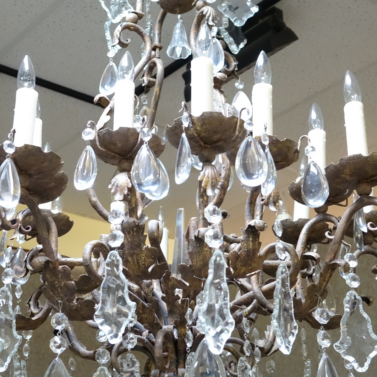 Louis XV-style Crystal Chandelier