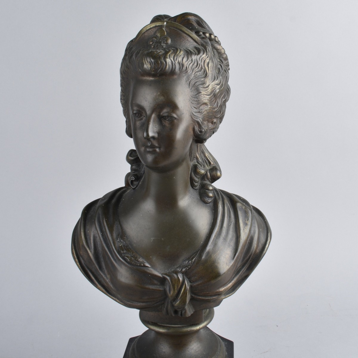 Antique French Bronze Bust