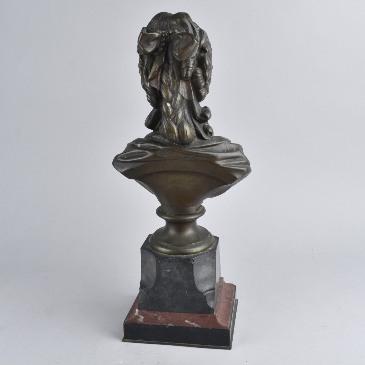 Antique French Bronze Bust