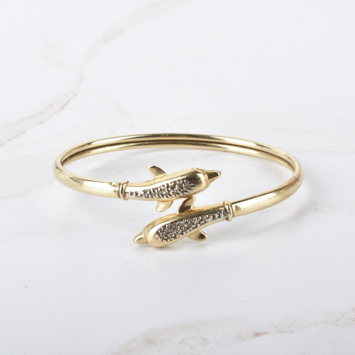 14K Bangle