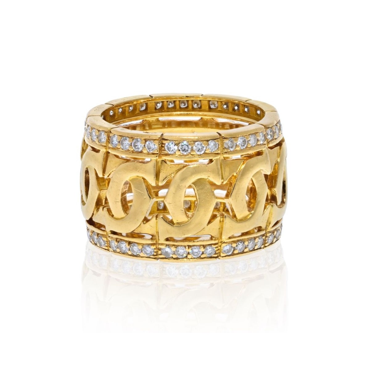 Cartier Diamond and 18K Ring