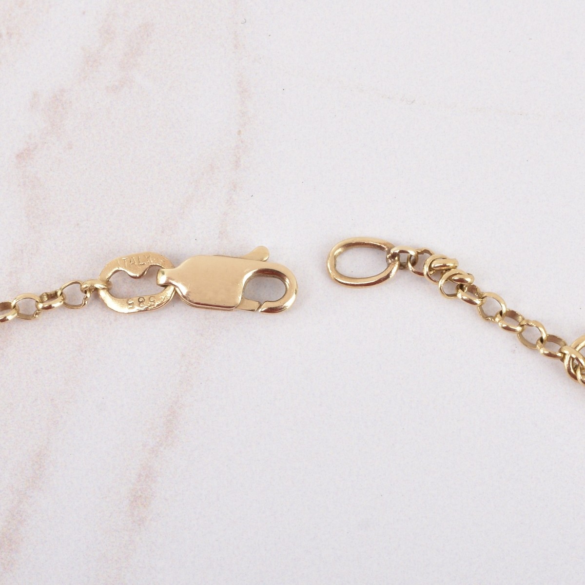 14K Anklet