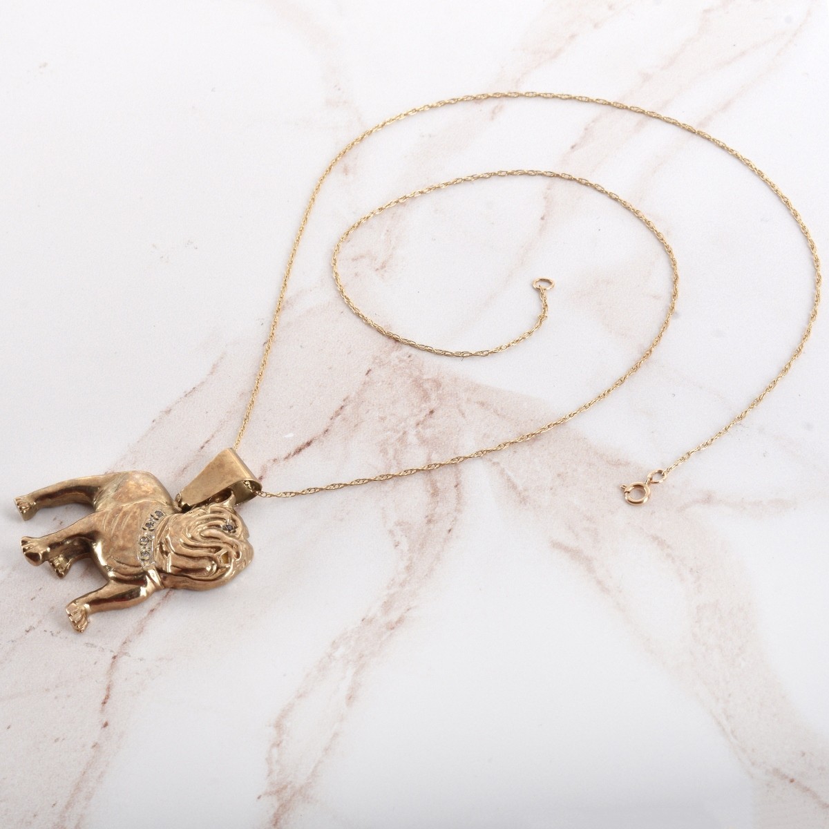 14K Pendant Necklace