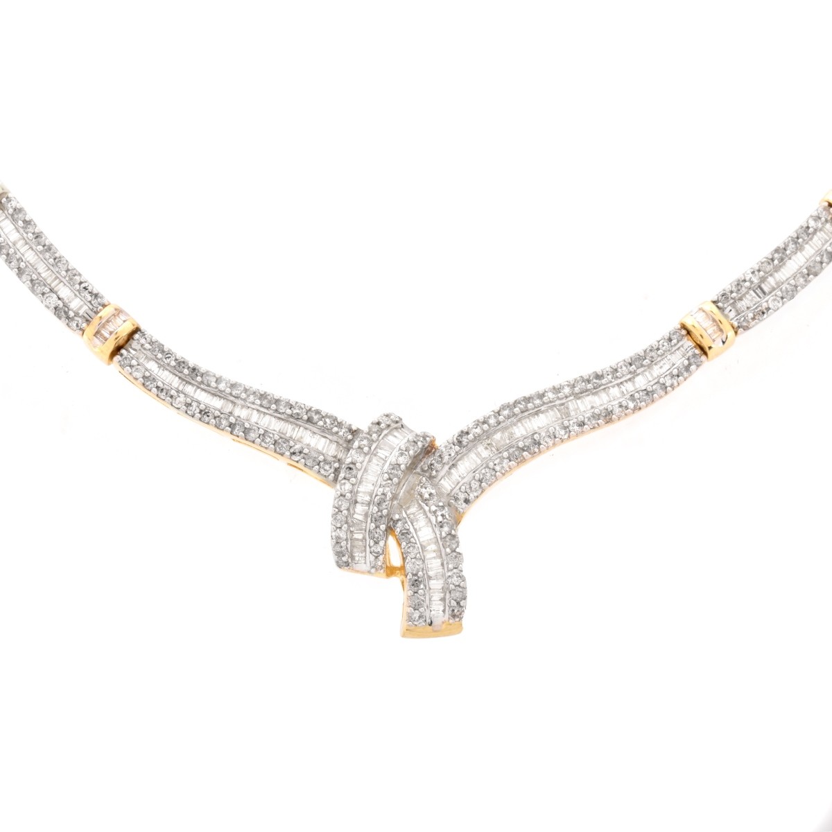 Diamond and 14K Necklace