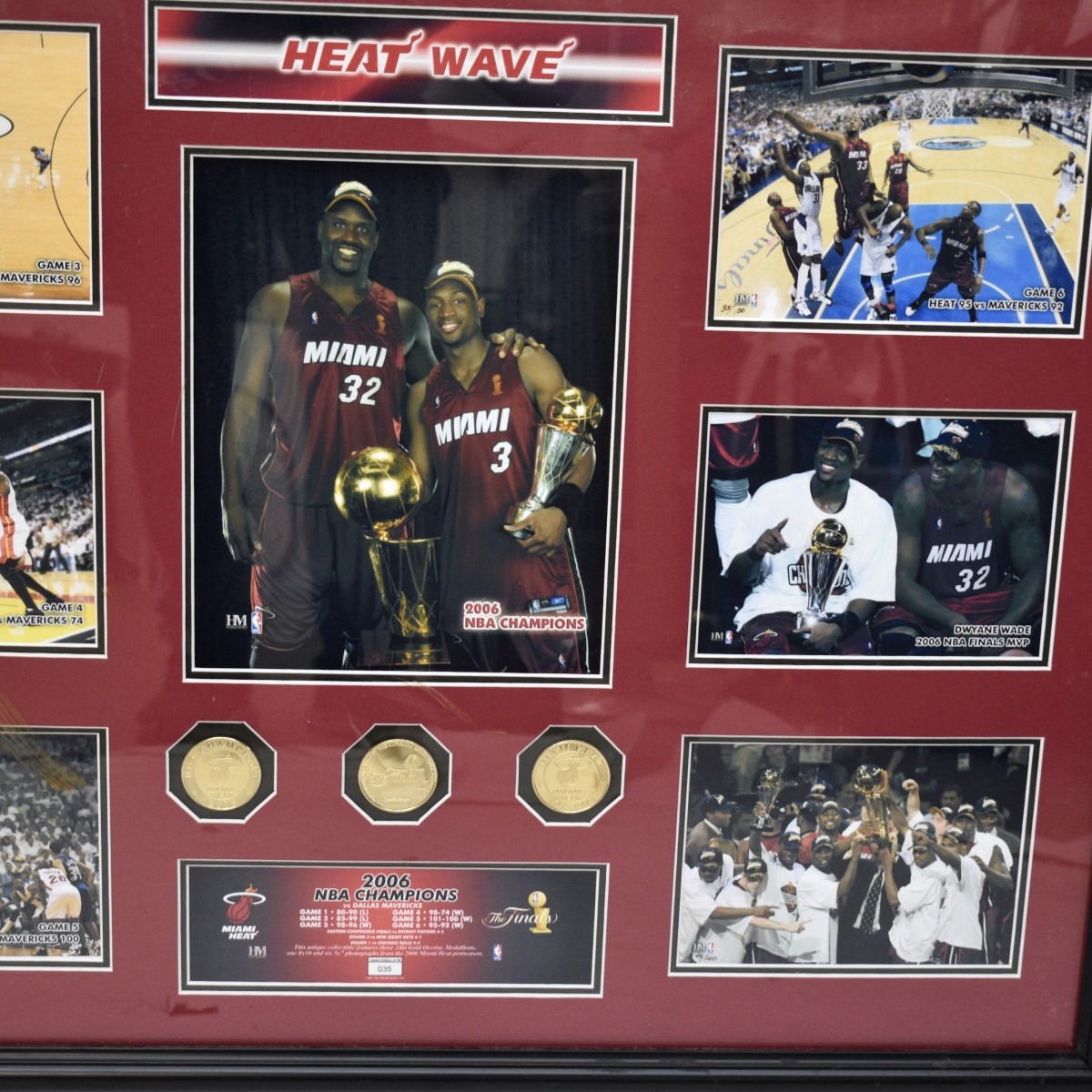 The Highland Mint 2006 Miami Heat Photos