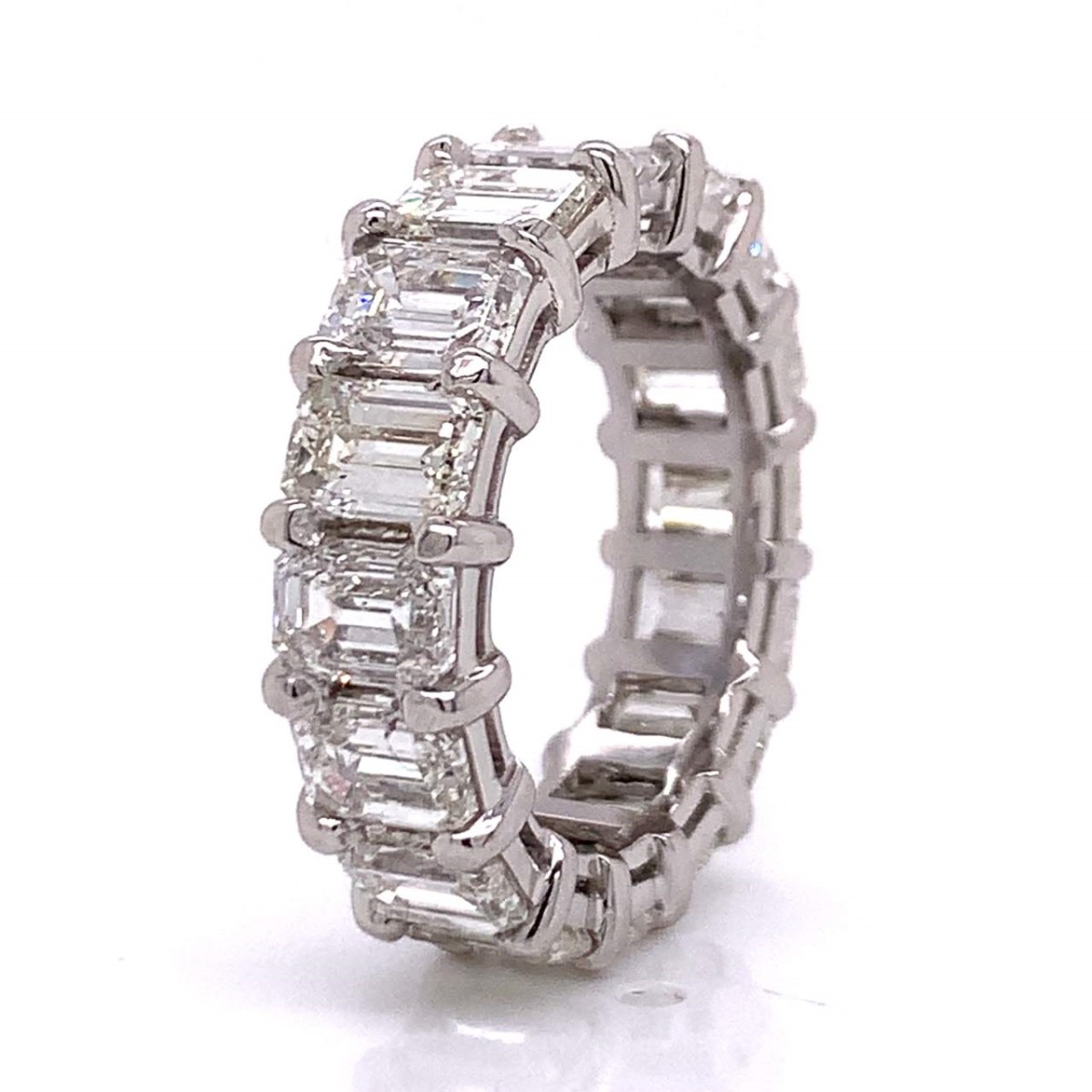 Diamond and Platinum Eternity Band