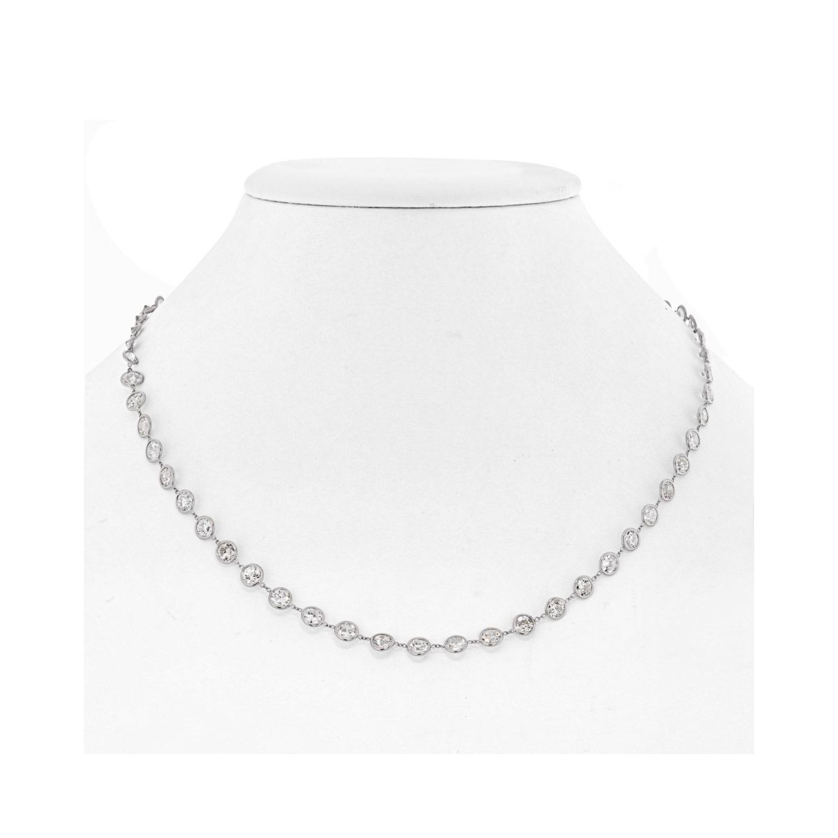 Diamond and Platinum Necklace