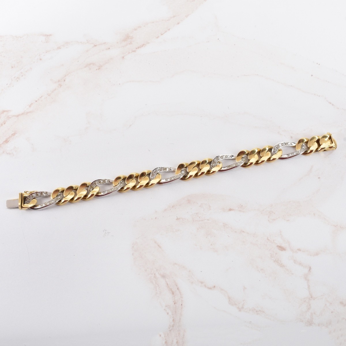 Diamond and 14K Bracelet